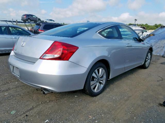 1HGCS1B81BA000670 - 2011 HONDA ACCORD EXL SILVER photo 4