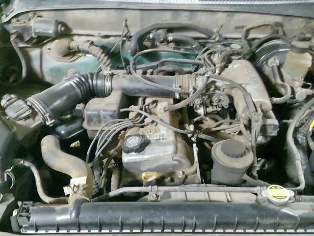 4TANL42N0XZ448205 - 1999 TOYOTA TACOMA GREEN photo 7