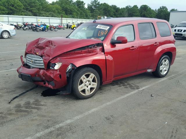 3GNBABDB8AS616821 - 2010 CHEVROLET HHR LT GRAY photo 2