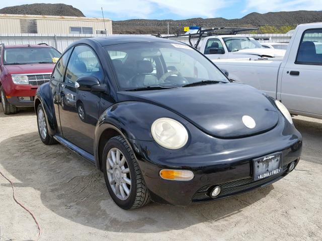 3VWCR31C15M403810 - 2005 VOLKSWAGEN NEW BEETLE შავი ფოტო 1