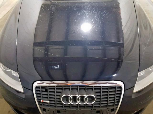 WAUDH74F98N010510 - 2008 AUDI A6 3.2 QUA BLACK photo 9