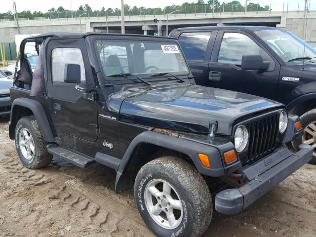 1J4FY29PXVP437253 - 1997 JEEP WRANGLER / BLACK photo 1