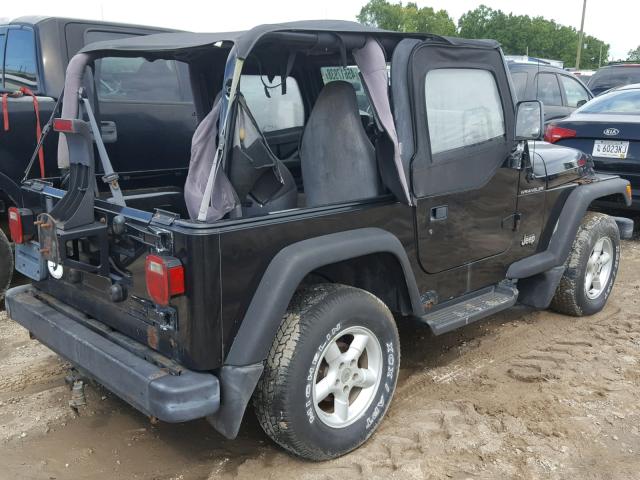 1J4FY29PXVP437253 - 1997 JEEP WRANGLER / BLACK photo 4