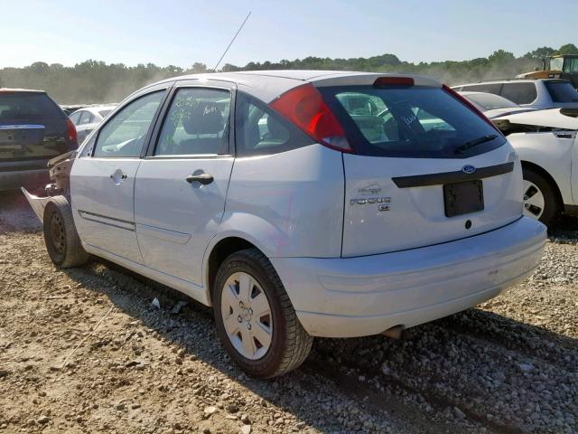 1FAHP37N57W182583 - 2007 FORD FOCUS ZX5 WHITE photo 3