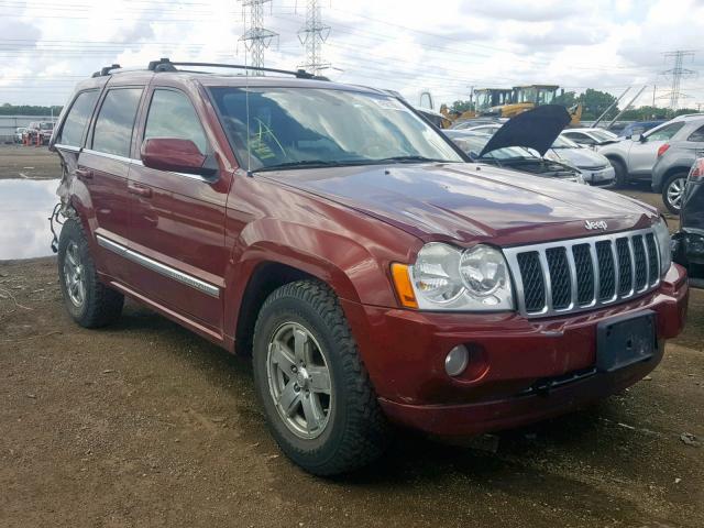 1J8HR68237C503282 - 2007 JEEP GRAND CHER MAROON photo 1