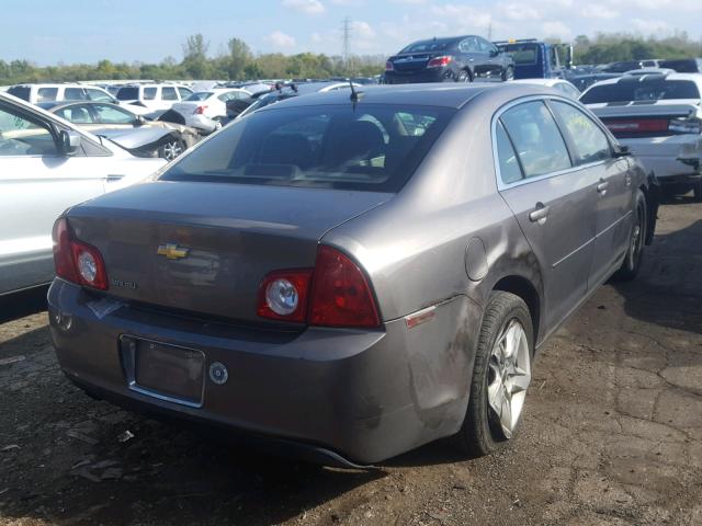 1G1ZB5EB2AF227822 - 2010 CHEVROLET MALIBU LS GOLD photo 4