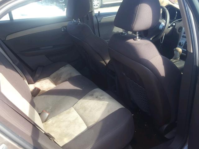 1G1ZB5EB2AF227822 - 2010 CHEVROLET MALIBU LS GOLD photo 6