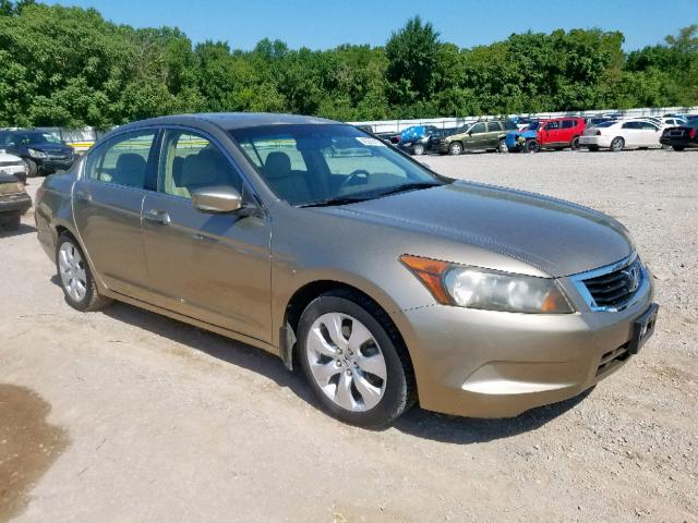 JHMCP26809C003346 - 2009 HONDA ACCORD EXL TAN photo 1