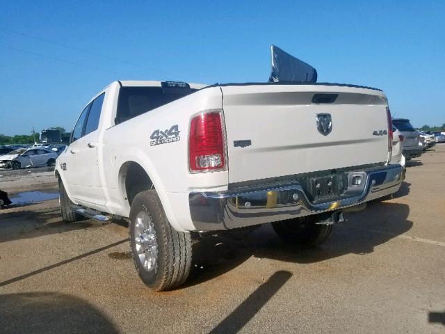 3C6UR5FL8JG240049 - 2018 RAM 2500 LARAM WHITE photo 3