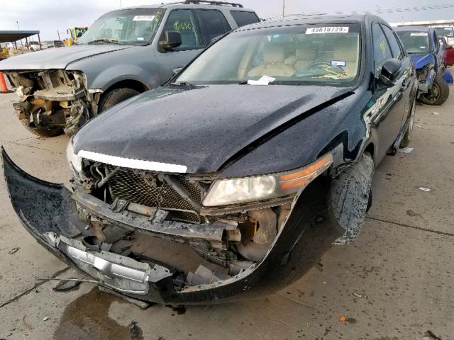 19UUA66286A031401 - 2006 ACURA 3.2TL BLACK photo 2