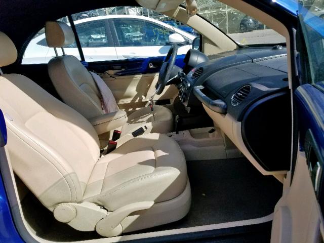 3VWRF31Y27M408242 - 2007 VOLKSWAGEN NEW BEETLE ლურჯი ფოტო 5