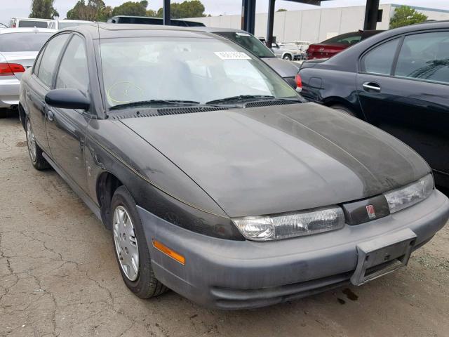 1G8ZH5280VZ268477 - 1997 SATURN SL1 BLACK photo 1