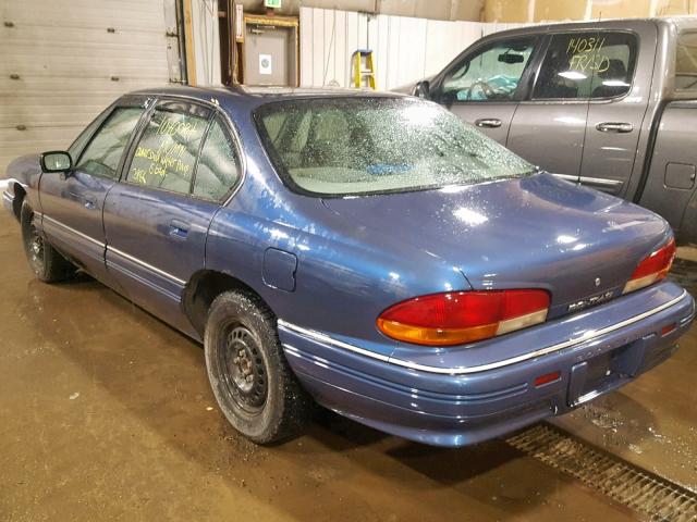 1G2HX52L2R4263085 - 1994 PONTIAC BONNEVILLE BLUE photo 3