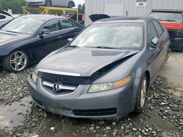 19UUA66296A013859 - 2006 ACURA 3.2TL GRAY photo 2