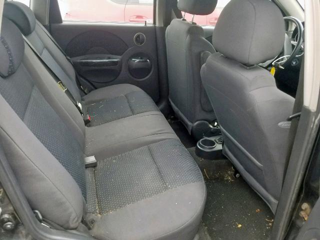 KL1TD66678B235051 - 2008 CHEVROLET AVEO BASE Қара фото 6