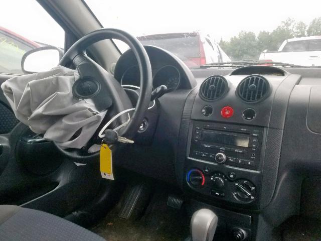 KL1TD66678B235051 - 2008 CHEVROLET AVEO BASE Қара фото 9