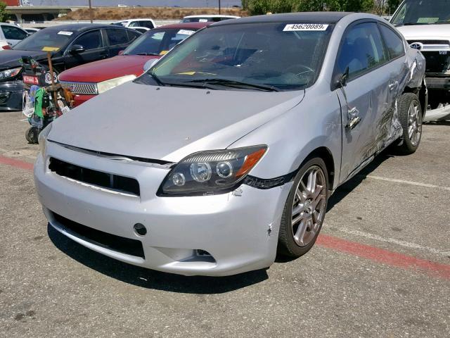 JTKDE167080266393 - 2008 TOYOTA SCION TC ვერცხლისფერი ფოტო 2