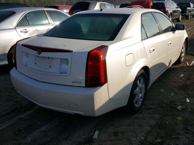 1G6DP567450149732 - 2005 CADILLAC CTS HI FEA WHITE photo 4