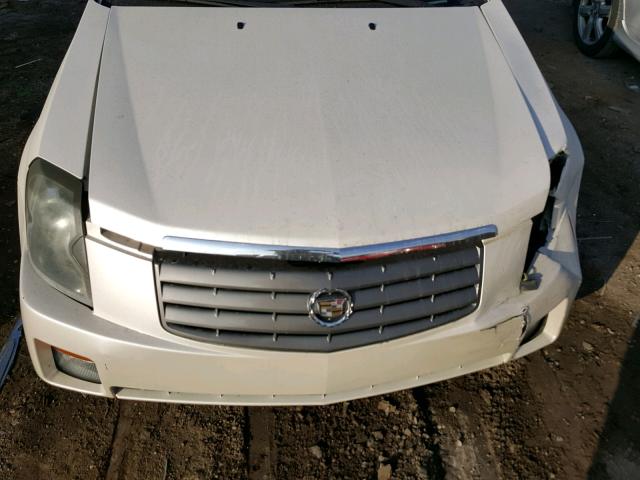 1G6DP567450149732 - 2005 CADILLAC CTS HI FEA WHITE photo 7