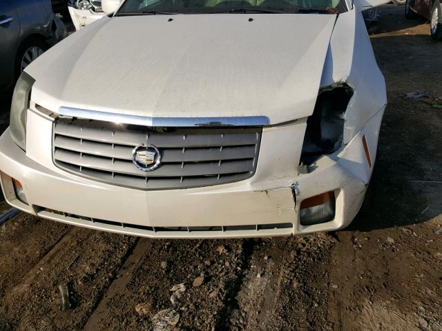 1G6DP567450149732 - 2005 CADILLAC CTS HI FEA WHITE photo 9