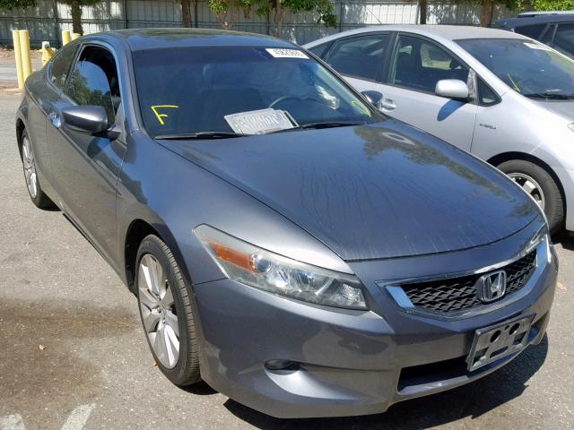 1HGCS2B89AA010464 - 2010 HONDA ACCORD EXL GRAY photo 1