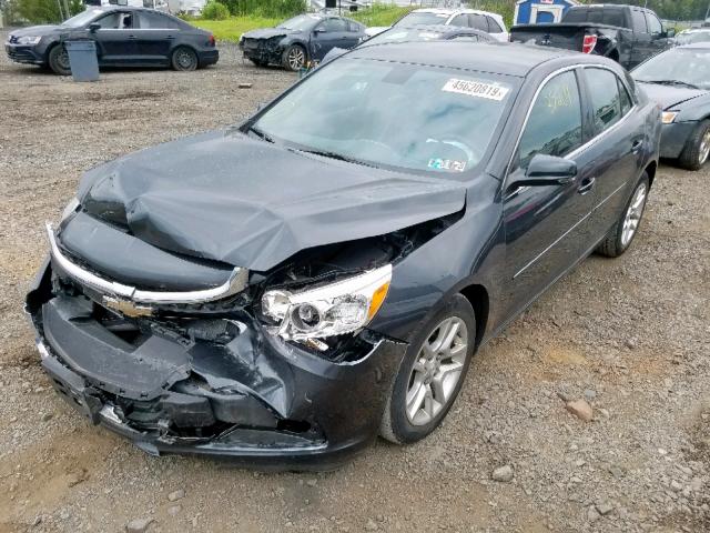 1G11C5SLXFF214363 - 2015 CHEVROLET MALIBU 1LT 灰色 照片 2