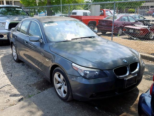 WBANE53546CK85477 - 2006 BMW 525 I GRAY photo 1