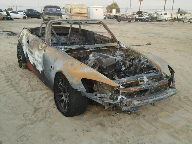 JHMAP11401T009593 - 2001 HONDA S2000 BURN photo 1