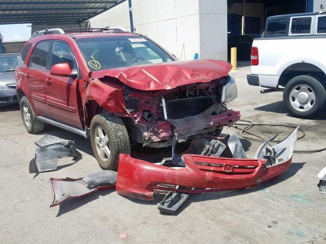 2CKDL63F566085650 - 2006 PONTIAC TORRENT RED photo 1