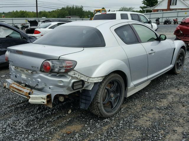 JM1FE173840125660 - 2004 MAZDA RX8 SILVER photo 4