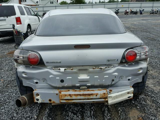 JM1FE173840125660 - 2004 MAZDA RX8 SILVER photo 9