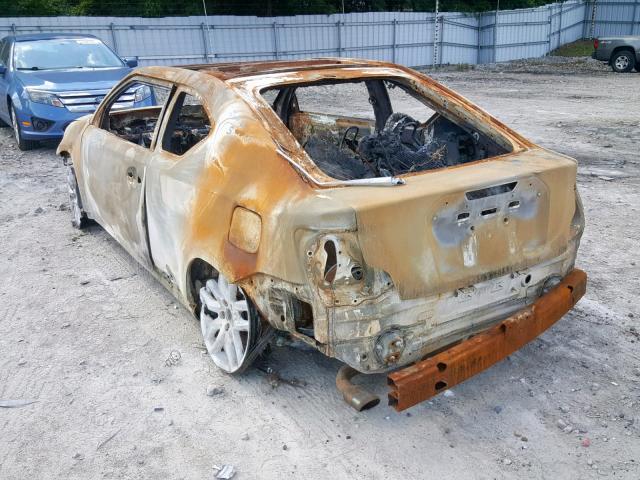 JTKJF5C77FJ000114 - 2015 TOYOTA SCION TC GRAY photo 3