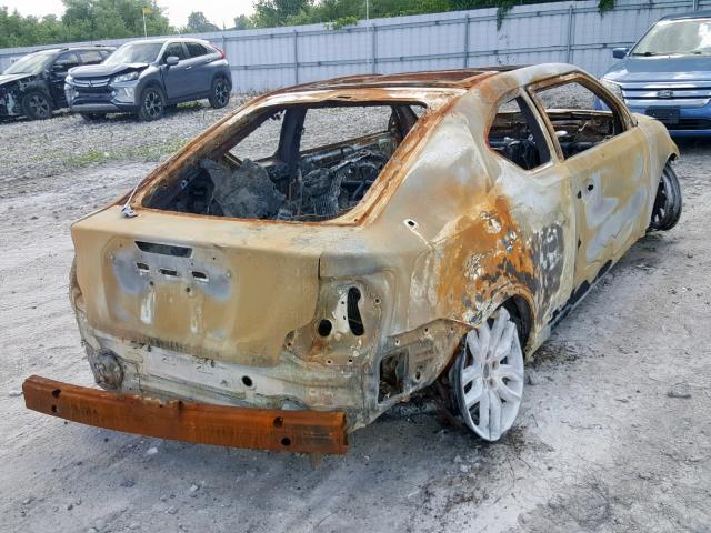 JTKJF5C77FJ000114 - 2015 TOYOTA SCION TC GRAY photo 4