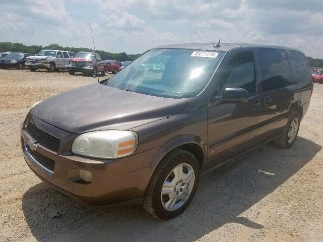 1GNDV23W88D112393 - 2008 CHEVROLET UPLANDER L 棕色 照片 2