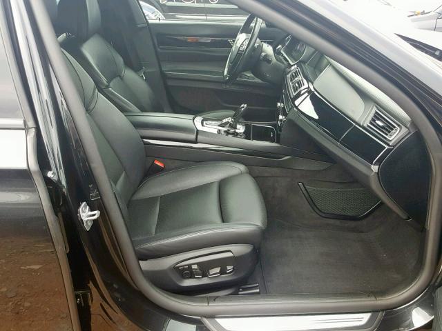 WBAYF8C55DDS17370 - 2013 BMW 750 LXI BLACK photo 5