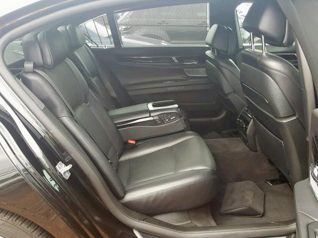 WBAYF8C55DDS17370 - 2013 BMW 750 LXI BLACK photo 6