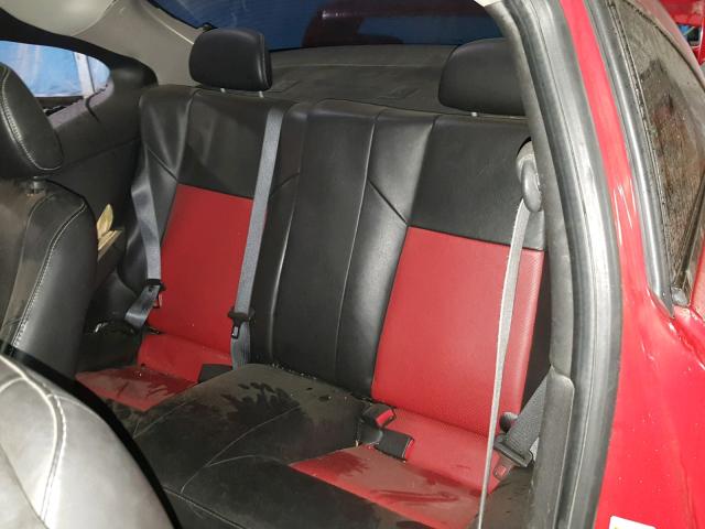 1G1AP11P967819485 - 2006 CHEVROLET COBALT SS RED photo 6