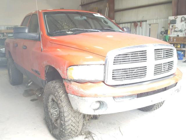 3D7KU28673G728440 - 2003 DODGE RAM 2500 S წითელი ფოტო 1