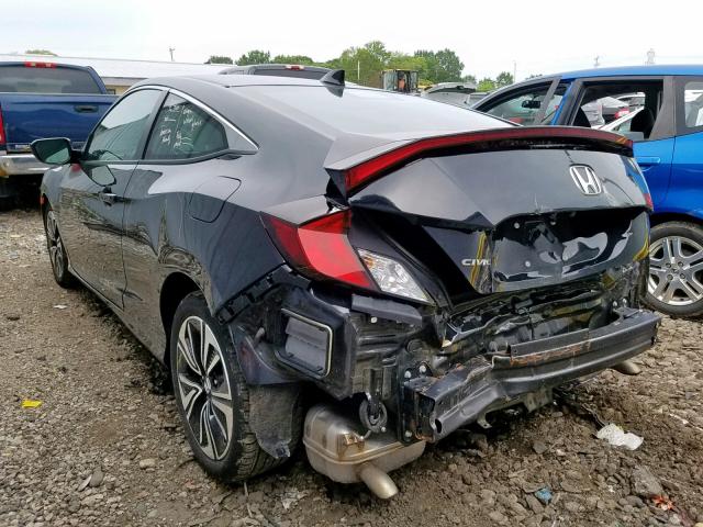 2HGFC3B74HH353931 - 2017 HONDA CIVIC EXL შავი ფოტო 3