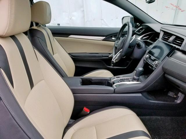 2HGFC3B74HH353931 - 2017 HONDA CIVIC EXL შავი ფოტო 5