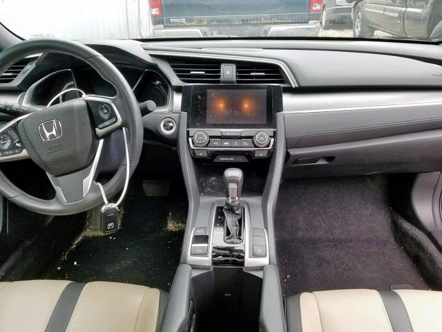 2HGFC3B74HH353931 - 2017 HONDA CIVIC EXL შავი ფოტო 9