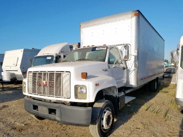 1GDJ7H1J5LJ602263 - 1990 GMC TOPKICK C7 WHITE photo 2