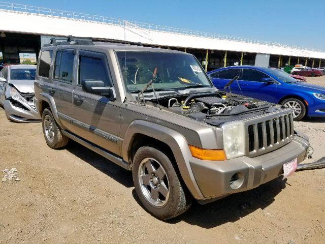 1J8HG48N16C129418 - 2006 JEEP COMMANDER 棕色 照片 1