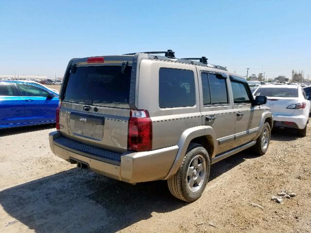 1J8HG48N16C129418 - 2006 JEEP COMMANDER 棕色 照片 4