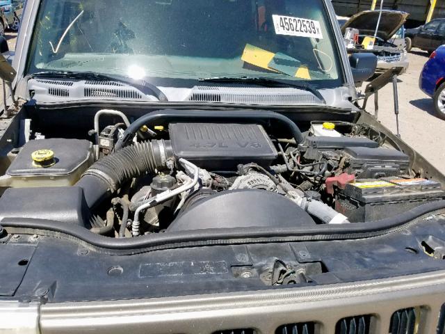 1J8HG48N16C129418 - 2006 JEEP COMMANDER 棕色 照片 7