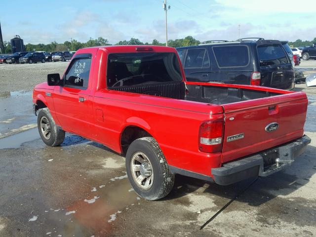 1FTYR10D68PA09273 - 2008 FORD RANGER RED photo 3