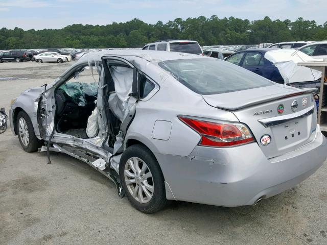 1N4AL3AP3EC266407 - 2014 NISSAN ALTIMA 2.5 SILVER photo 3