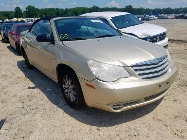 1C3BC4EB1AN139970 - 2010 CHRYSLER SEBRING LX GOLD photo 1