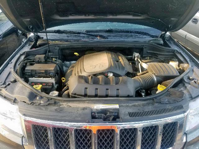 1J4RR6GT6BC726845 - 2011 JEEP GRAND CHER GRAY photo 7