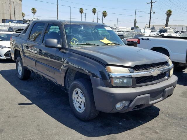 3GNEC12T94G160347 - 2004 CHEVROLET AVALANCHE CHARCOAL photo 1